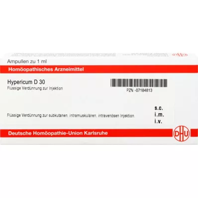 HYPERICUM D 30 ampul, 50 ml HYPERICUM D 30 ampul, 50 ml