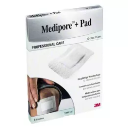 MEDIPORE+Pad 3M 10x15cm 3569NP alçı, 5 adet
