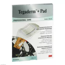 TEGADERM 3M Plus Pad 9x10 cm Kullanıma hazır 3586NP, 5 adet