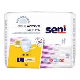 SENI Aktif Normal İnkontinans Külotu Bir L, 10 adet