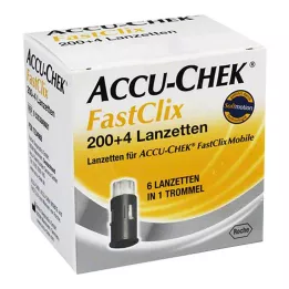ACCU-CHEK FastClix neşterleri, 204 adet