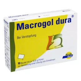 MACROGOL dura Plv.z.Üretici e.Lsg.z.Giriş, 10 adet