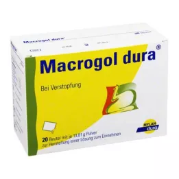 MACROGOL dura Plv.z.Üretici e.Lsg.z.Giriş, 20 adet