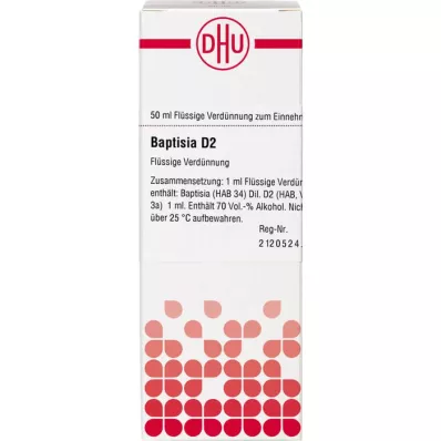 BAPTISIA D 2 Seyreltme, 50 ml BAPTISIA D 2 Seyreltme, 50 ml