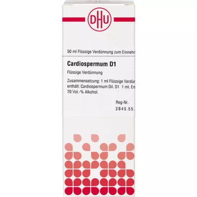 CARDIOSPERMUM D 1 seyreltme, 50 ml CARDIOSPERMUM D 1 seyreltme, 50 ml