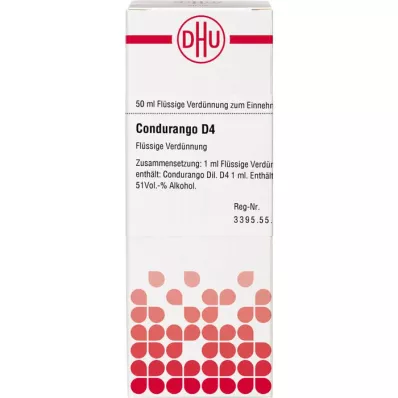 CONDURANGO D 4 seyreltme, 50 ml CONDURANGO D 4 seyreltme, 50 ml