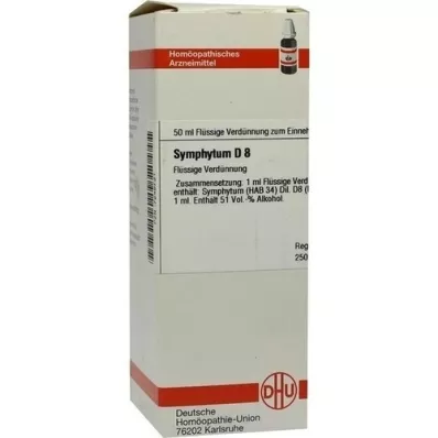 SYMPHYTUM D 8 Seyreltme, 50 ml