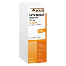 PARACETAMOL-ratiopharm solüsyonu, 100 ml