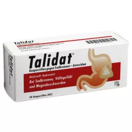 TALIDAT Mide ekşimesine karşı çiğneme pastilleri, 50 adet