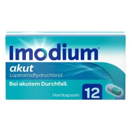 IMODIUM akut sert kapsüller, 12 adet