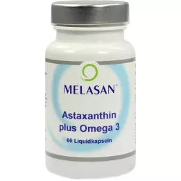 ASTAXANTHIN PLUS Omega-3 kapsülleri, 60 adet