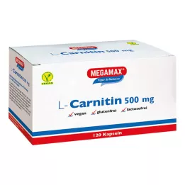 L-CARNITIN 500 mg Megamax kapsül, 120 adet