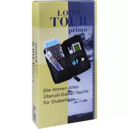 LOOM Tour prima Diab.bag siyah naylon, 1 adet