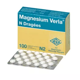 MAGNESIUM VERLA N Drajeler, 10X100 St