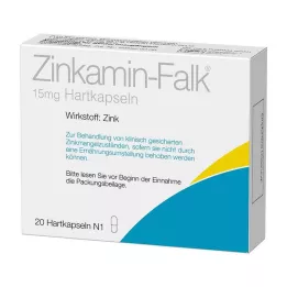 ZINKAMIN Falk 15 mg sert kapsül, 20 adet