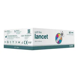 Klinion Soft ince renkli lansetler 28 G, 110 adet