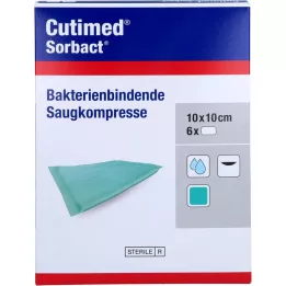 CUTIMED Sorbakt emici kompres 10x10 cm, 6 adet