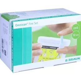 OMNICAN ince ayarlı kalem kanülü 0,33x12 mm a 100 adet, 1 adet