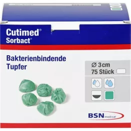 CUTIMED Sorbakt çubuklar ceviz büyüklüğünde, 75 adet