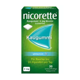 NICORETTE Sakız 2 mg beyaz nane, 30 adet