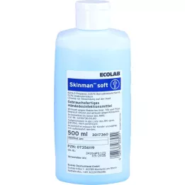 SKINMAN yumuşak el dezenfektanı dağıtıcı şişesi, 500 ml