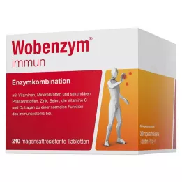 WOBENZYM immün gastro-dirençli tabletler, 240 adet