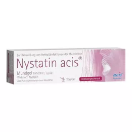NYSTATIN acis ağız jeli, 25 gr