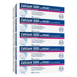 CALCIUM 500 HEXAL efervesan tablet, 100 adet