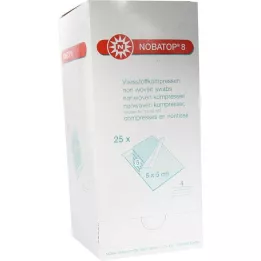 NOBATOP 8 adet 5x5 cm steril, 25X5 adet kompres