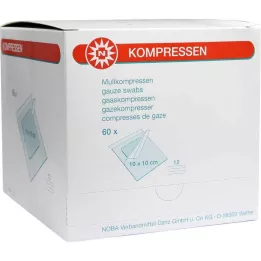 MULLKOMPRESSEN 10x10 cm steril 12 yollu, 60 adet