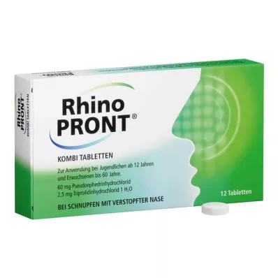RHINOPRONT Kombi Tabletler, 12 adet