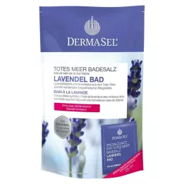 DERMASEL Ölü Deniz Banyo Tuzu + Lavanta SPA, 1 P