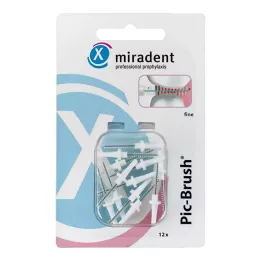 PIC BRUSH Diş arası fırçası yedeği 2 mm beyaz, 12 adet