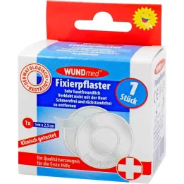 FIXIERPFLASTER 2,5 cmx5 m şeffaf, 1 adet