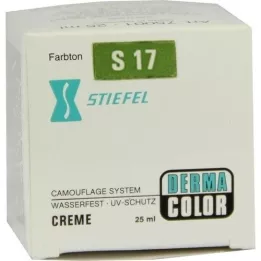 DERMACOLOR Kamuflaj kremi S17 yeşil, 25 ml