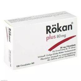 RÖKAN Artı 80 mg film kaplı tabletler, 120 adet