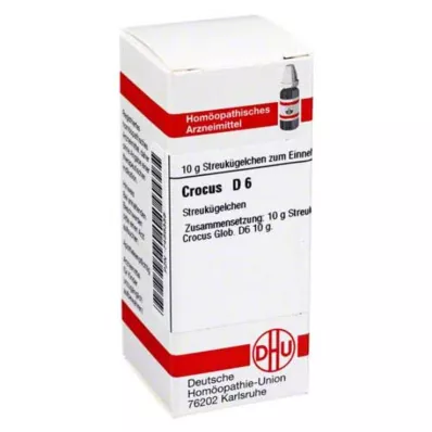 CROCUS D 6 Globuli, 10 gr CROCUS D 6 Globuli, 10 gr