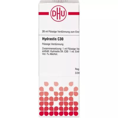 HYDRASTIS C 30 Seyreltme, 20 ml