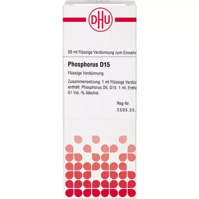PHOSPHORUS D 15 Seyreltme, 50 ml