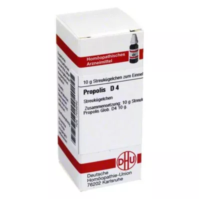PROPOLIS D 4 Globuli, 10 gr PROPOLIS D 4 Globuli, 10 gr