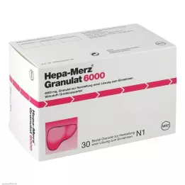 HEPA MERZ Granül 6.000 torba, 30 adet