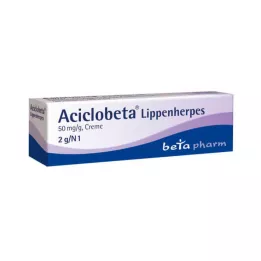 ACICLOBETA Soğuk yara kremi, 2 gr