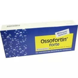 OSSOFORTIN forte efervesan tabletler, 40 adet