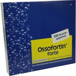 OSSOFORTIN forte efervesan tabletler, 100 adet