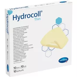 HYDROCOLL ince yara örtüsü 10x10 cm, 10 adet
