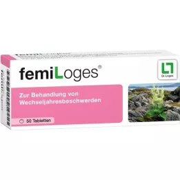 FEMILOGES mide-dirençli tabletler, 50 adet
