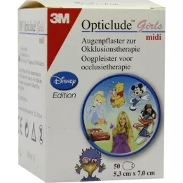 OPTICLUDE 3M Disney kızları midi 2538MDPG-50, 50 adet