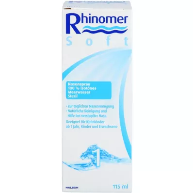 RHINOMER 1 yumuşak çözelti, 115 ml