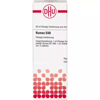 RUMEX D 30 Seyreltme, 20 ml RUMEX D 30 Seyreltme, 20 ml