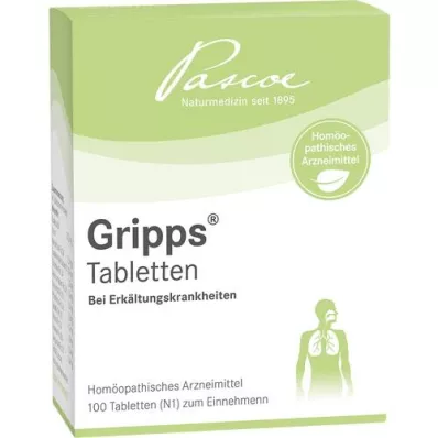 GRIPPS Tabletler, 100 adet GRIPPS Tabletler, 100 adet